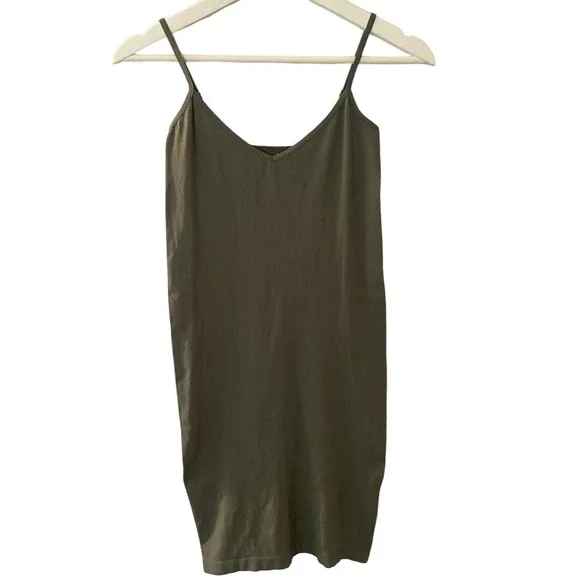 Intimately By Free People | Dresses | Intimately Free People Womens Sage  Green Spaghetti Strap Tank Dress Xss Nwot | Poshmark